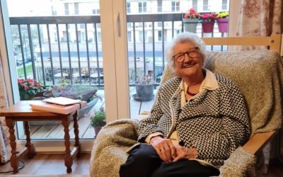 Notre fidèle adhérente, Madeleine Cadoux, a 100 ans !