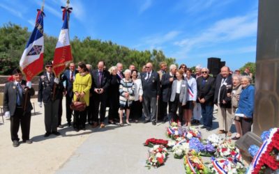 Célébration du 78e anniversaire du retour du Général de Gaulle sur le territoire métropolitain